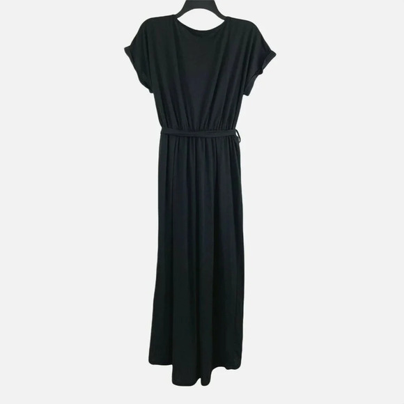 SHEIN Women Button Detail Belted Tulip Hem Dress Size M - Picture 2 of 9